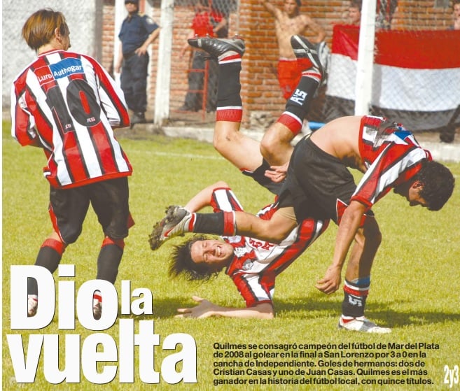 La última consagración anual, en 2007.