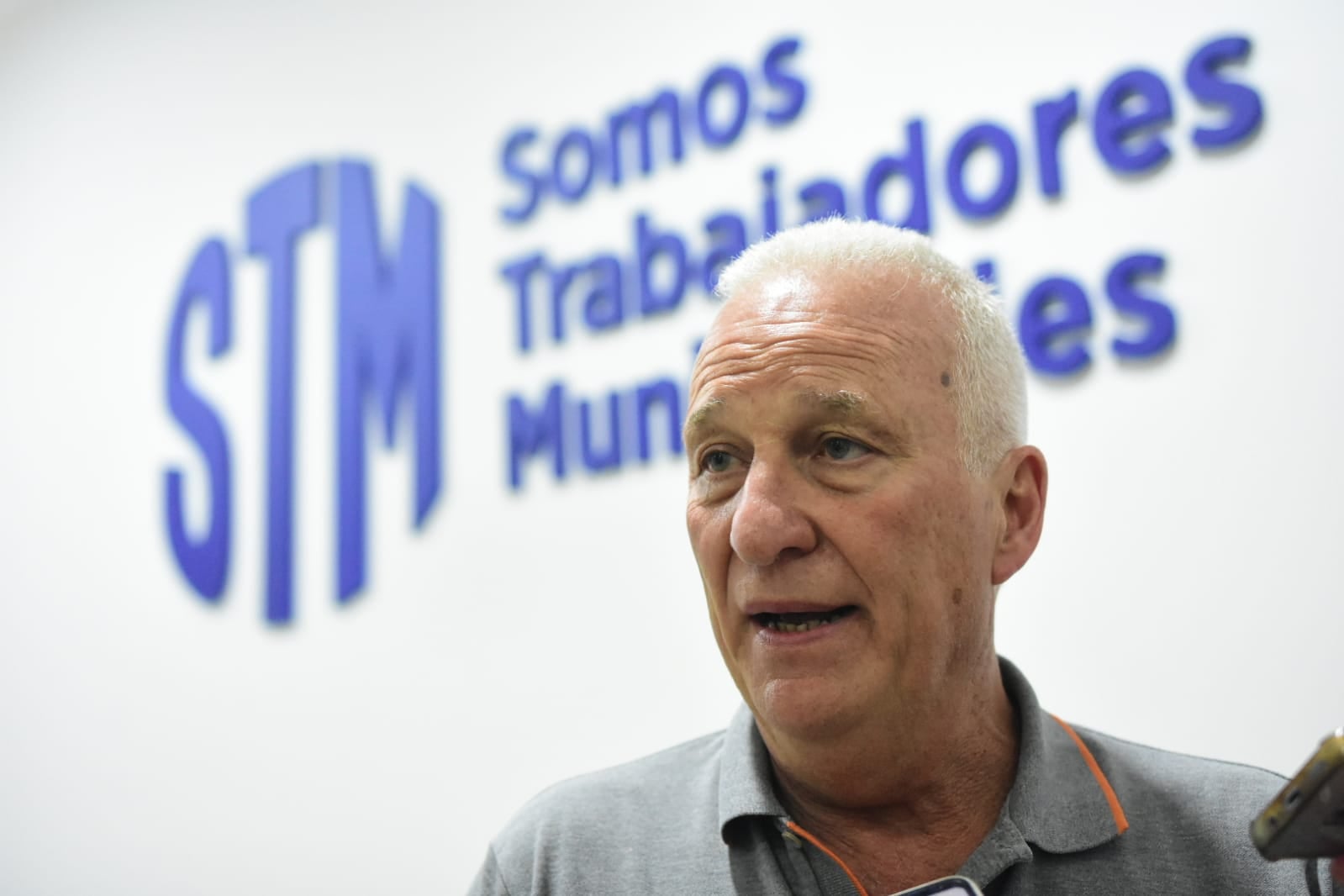 Daniel Zacarías, secretario General del Sindicato.