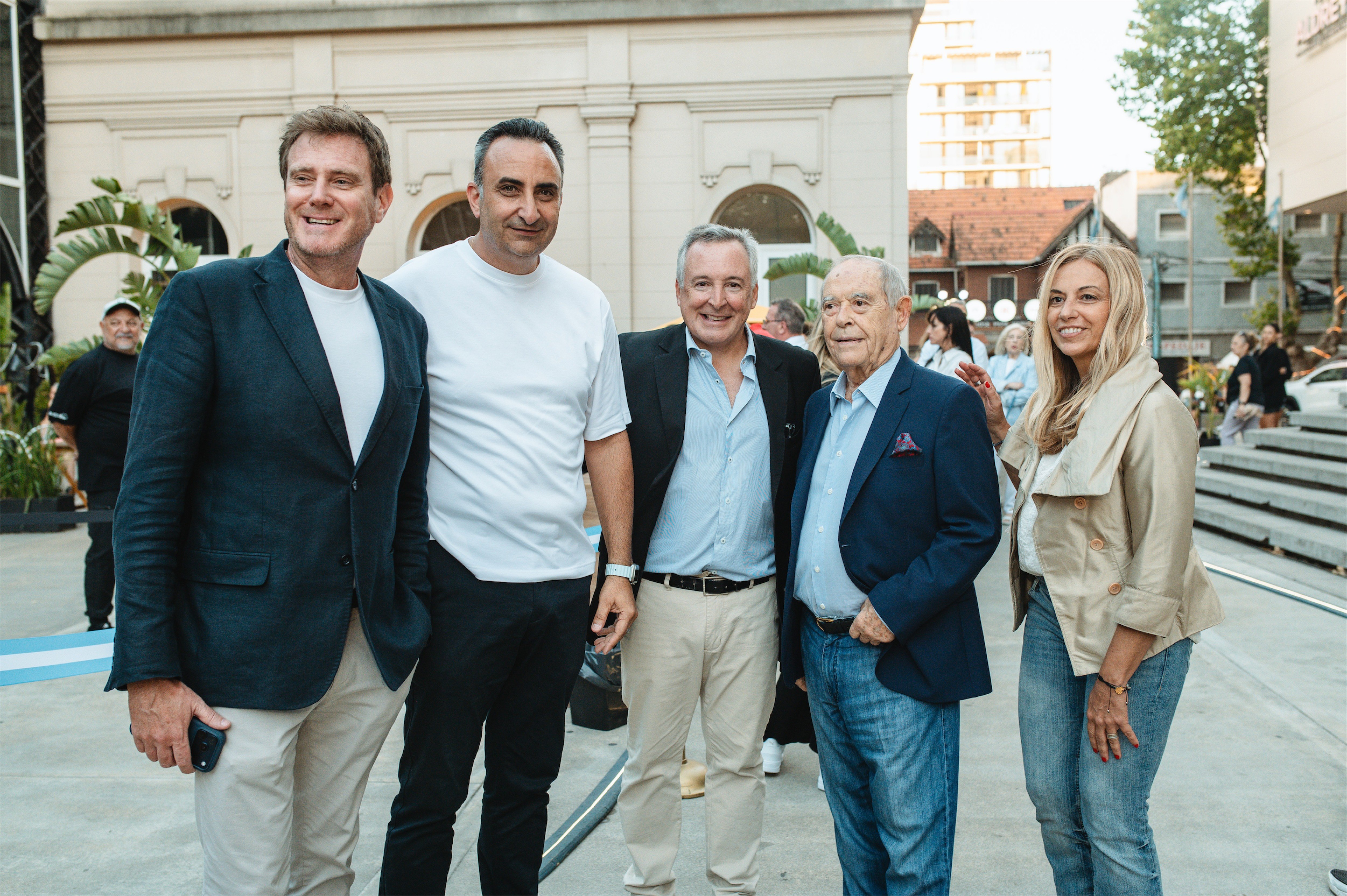 Aldo Bacchiani, Gustavo Hani, Martin Sala, Florencio Aldrey y Valeria Mendez.