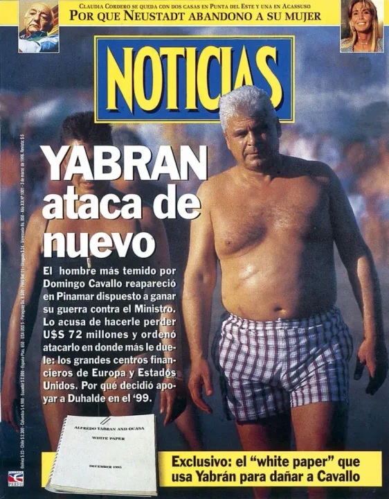 Alfredo Yabrán, Noticias