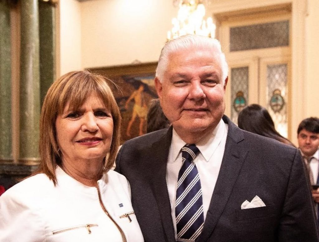 Monteverde acompañó en 2025 a Patricia Bullrich en el segundo lugar de la lista de la Alianza La Libertad Avanza.