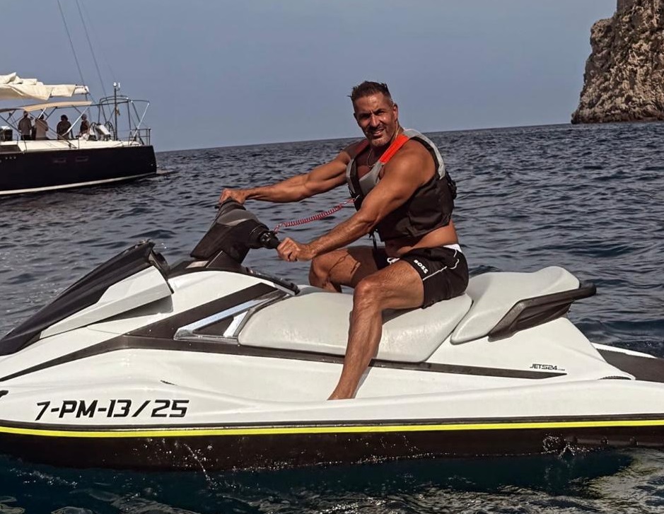 Russo en una de las últimas desde Mallorca.