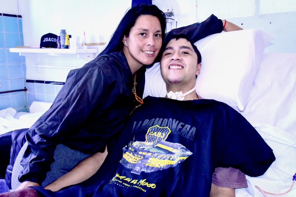 "Esta situación fue una desgracia pero hizo reforzar nuestro vínculo. Y estoy muy contento por eso", remarcó "Joaco", acompañado en la entrevista por su madre Yésica.