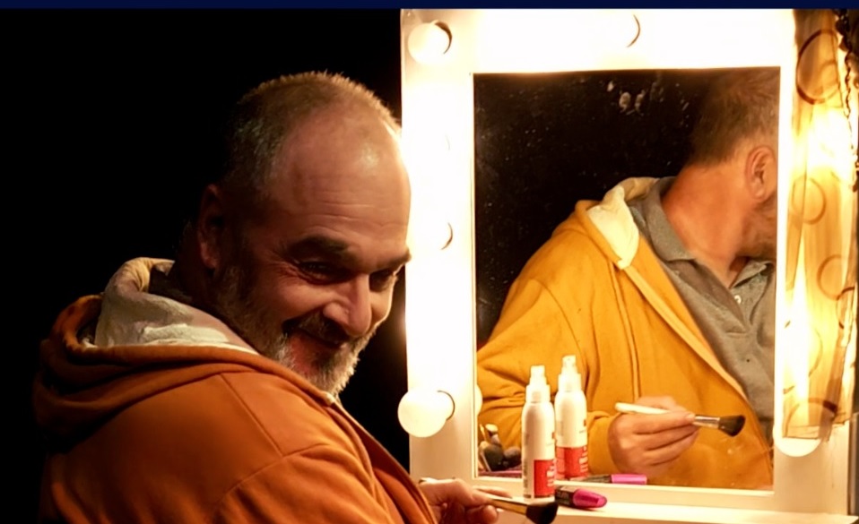 El actor Mario Carneglia en una escena del filme.