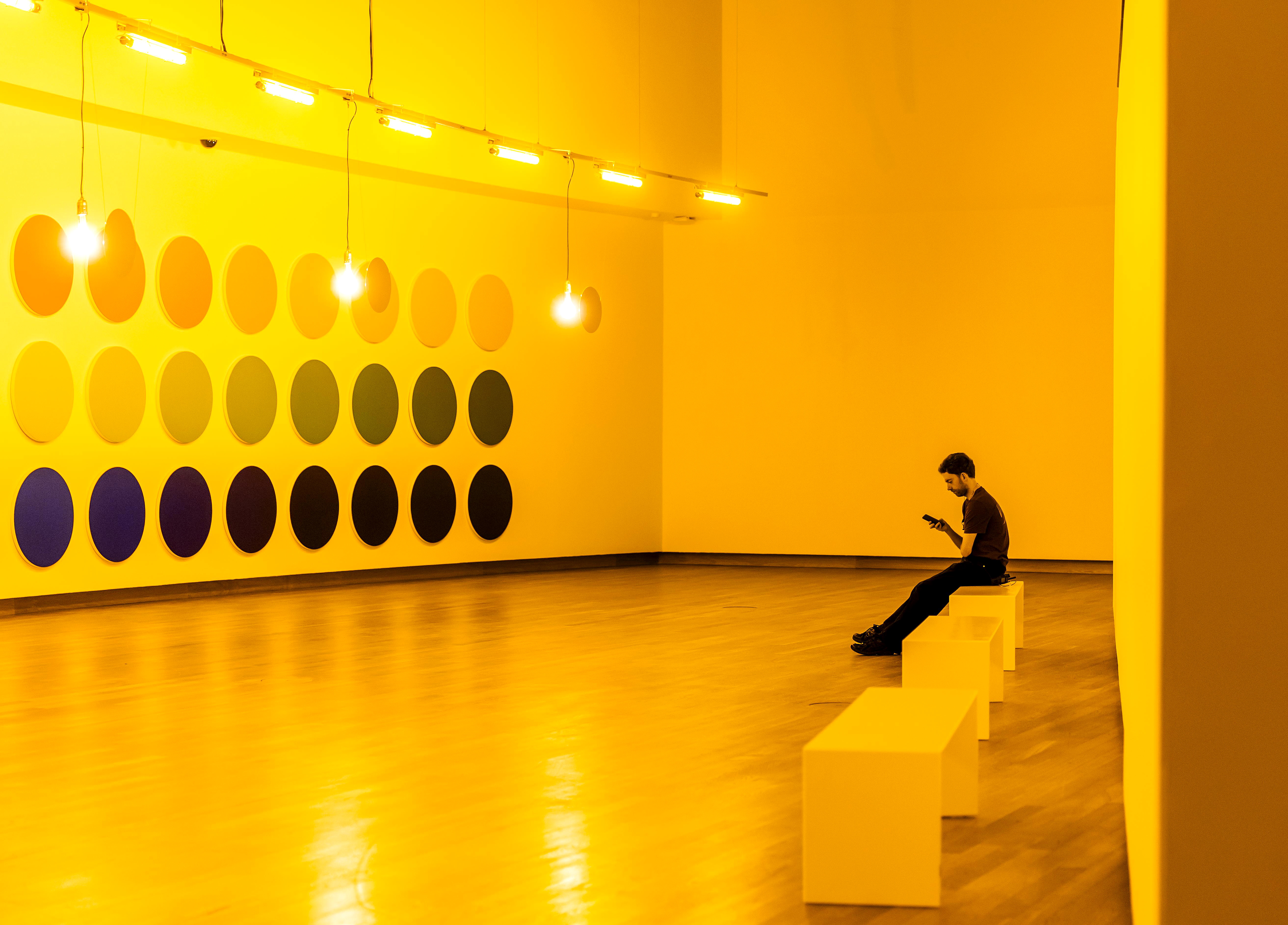 'Yellow. Beyond Van Gogh's Colour' exhibition press preview in Amsterdam