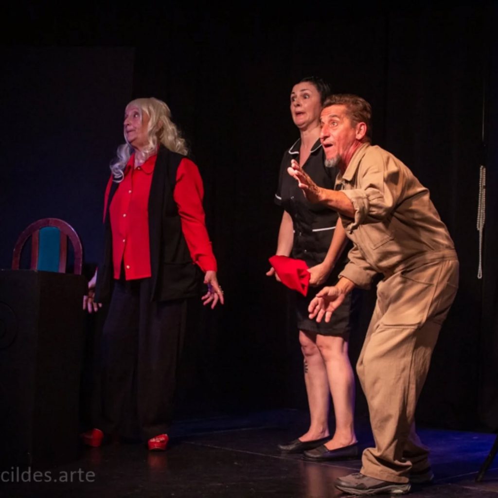 Escena de "Mis santas". 