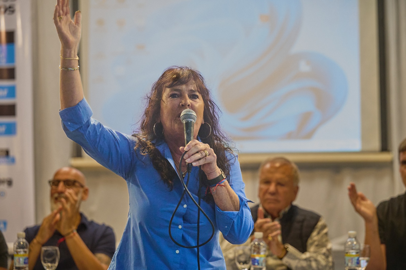 La secretaria general de UPCN, Fabiola Mosquera.