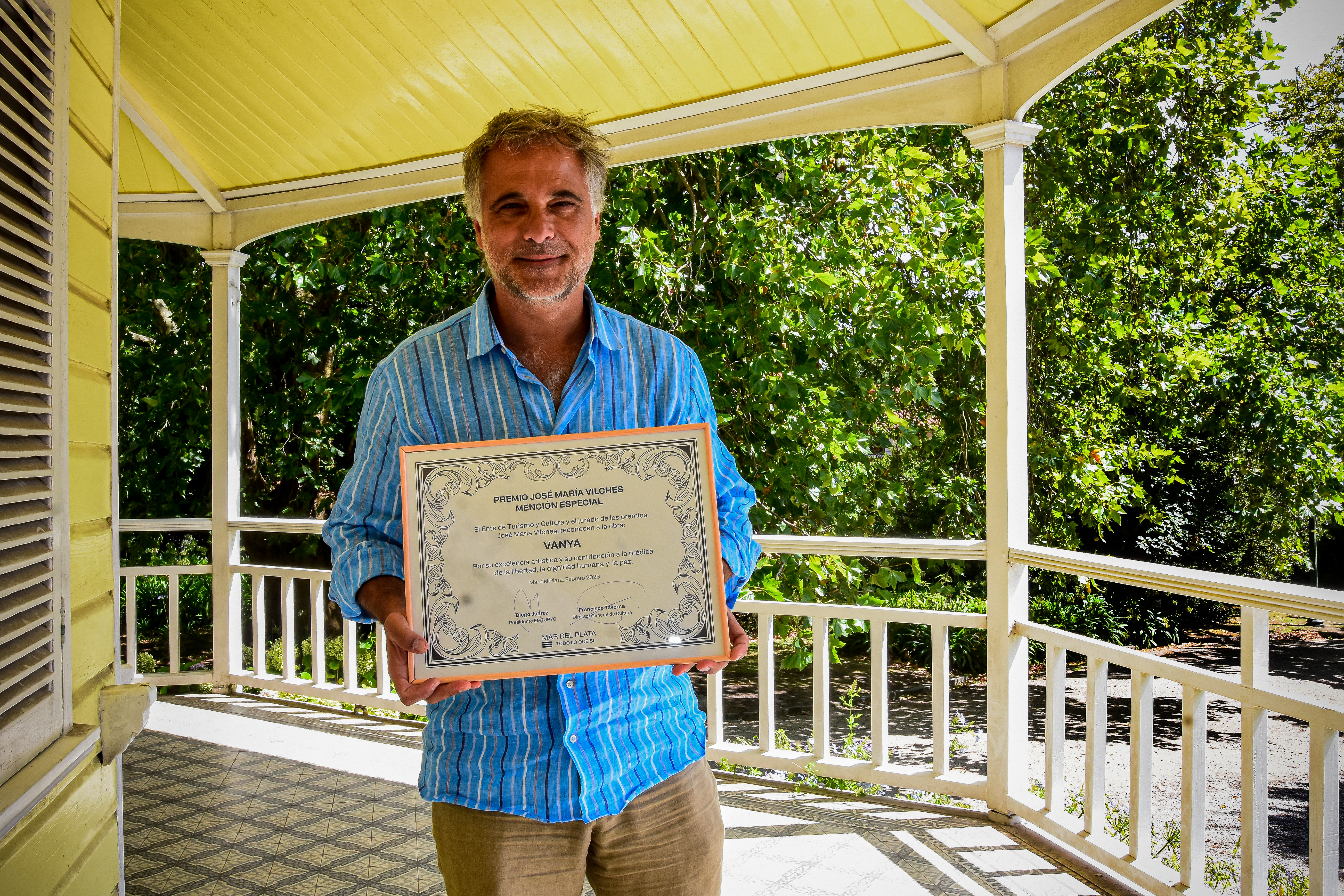 Paulo Brunetti, actor de "Vanya".