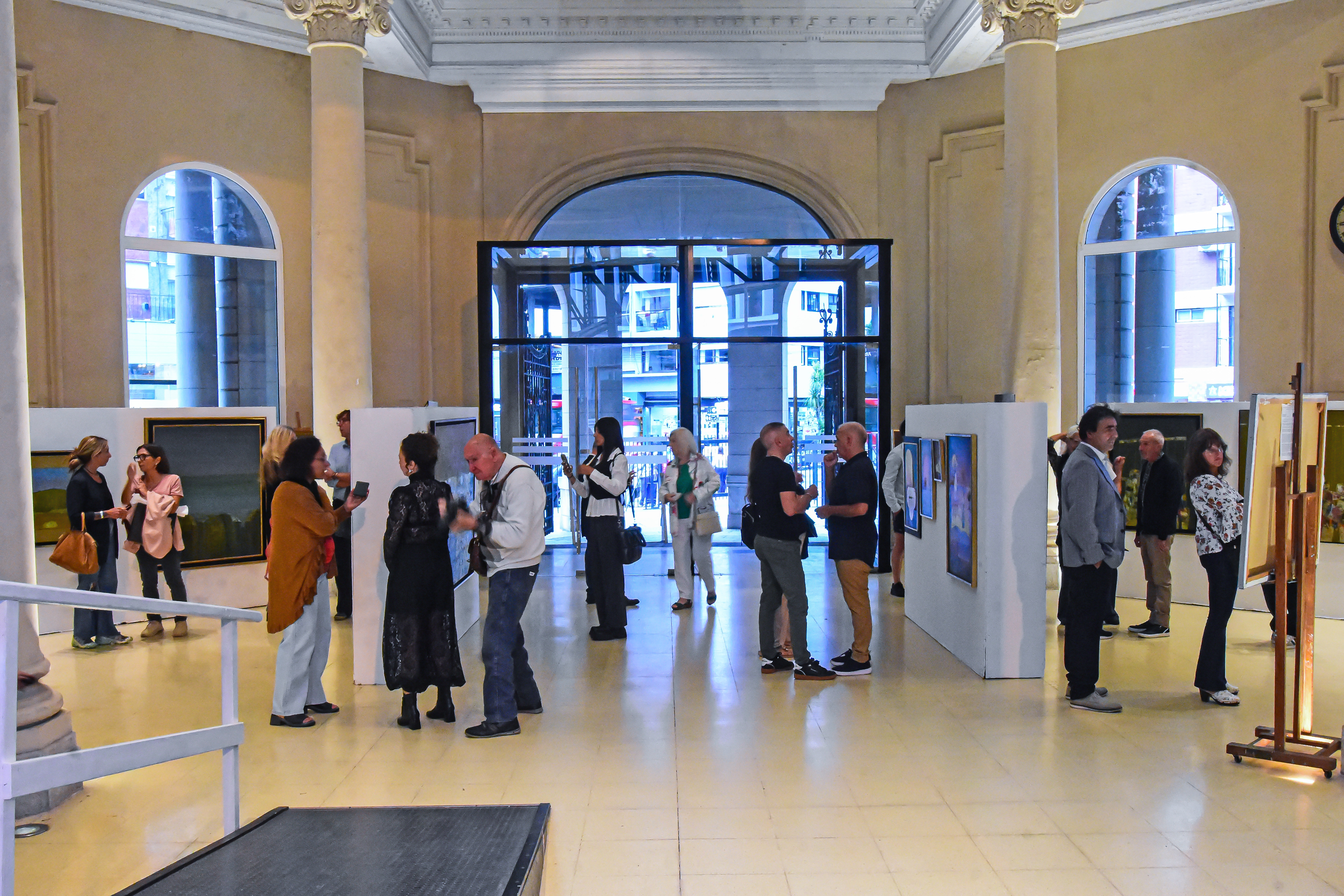 La muestra se desarrolla en el Paseo Aldrey.