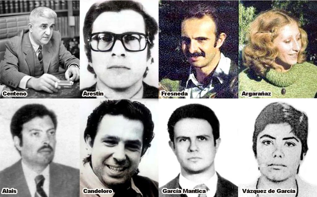 Personas asesinadas o desaparecidas en "La Noche de las Corbatas".