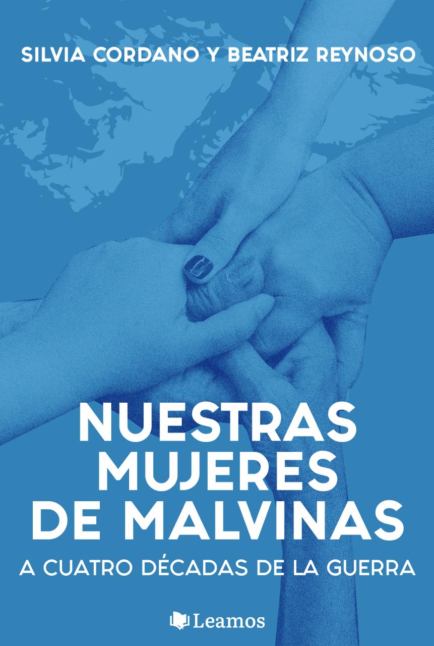 La tapa del libro "Nuestras mujeres de Malvinas" (Editorial Leamos).