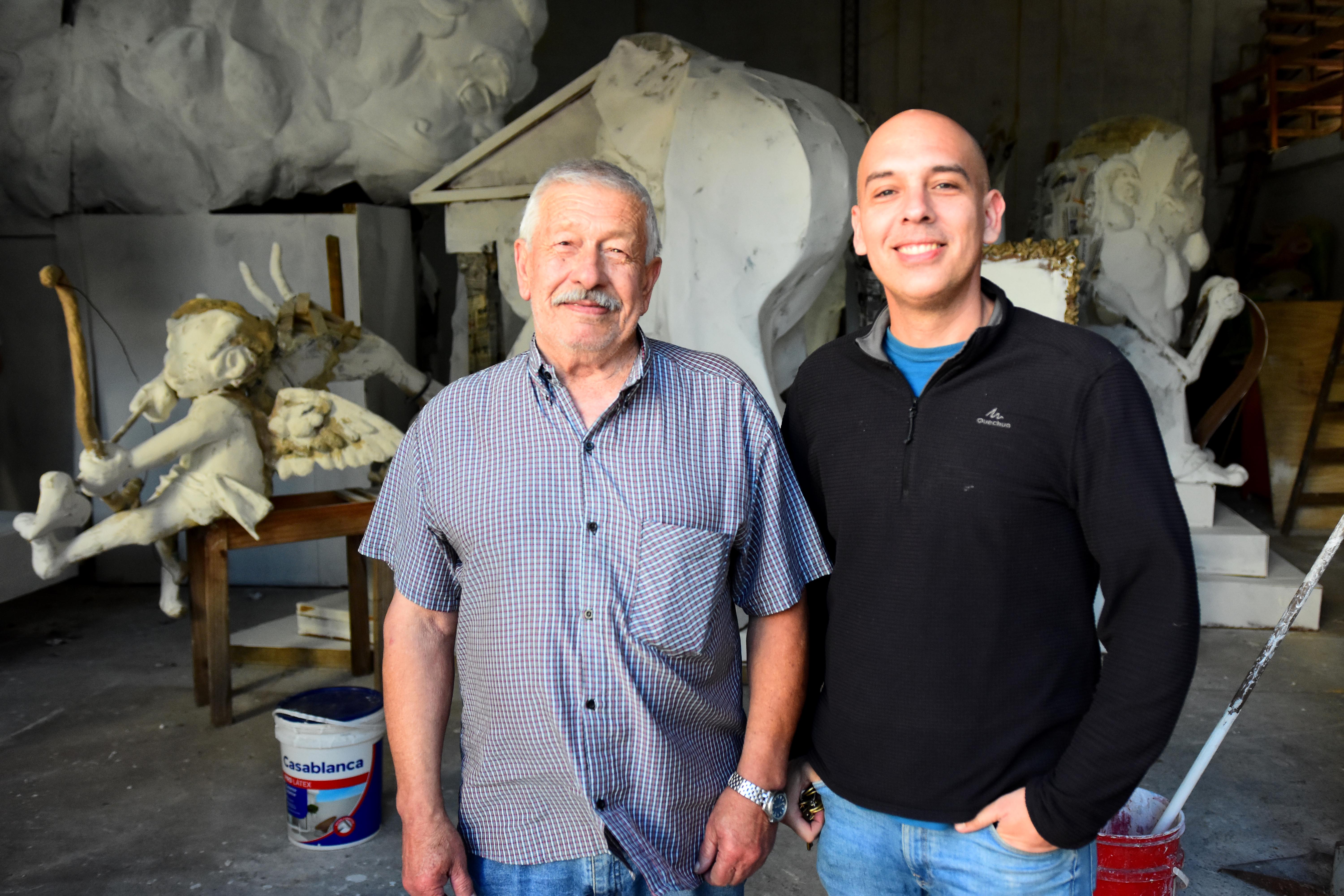 Daniel Moragues (derecha) presidente de la entidad valenciana.