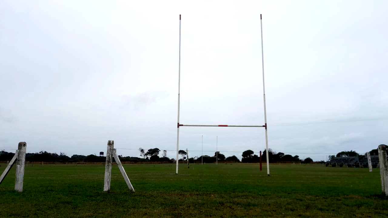 Vista de la cancha 1 de Pueyrredon RC en Parque Camet.