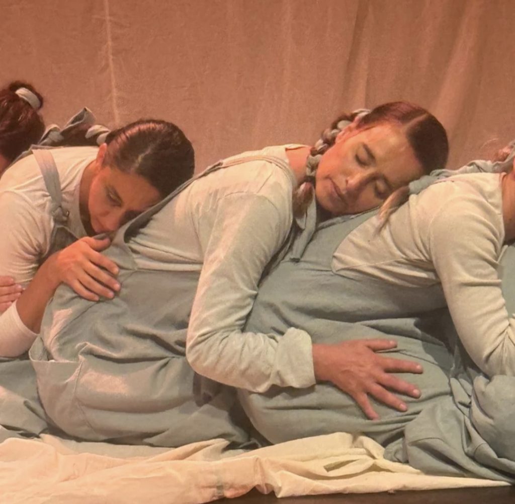 Un momento de la obra "Los cuidados invisibles".