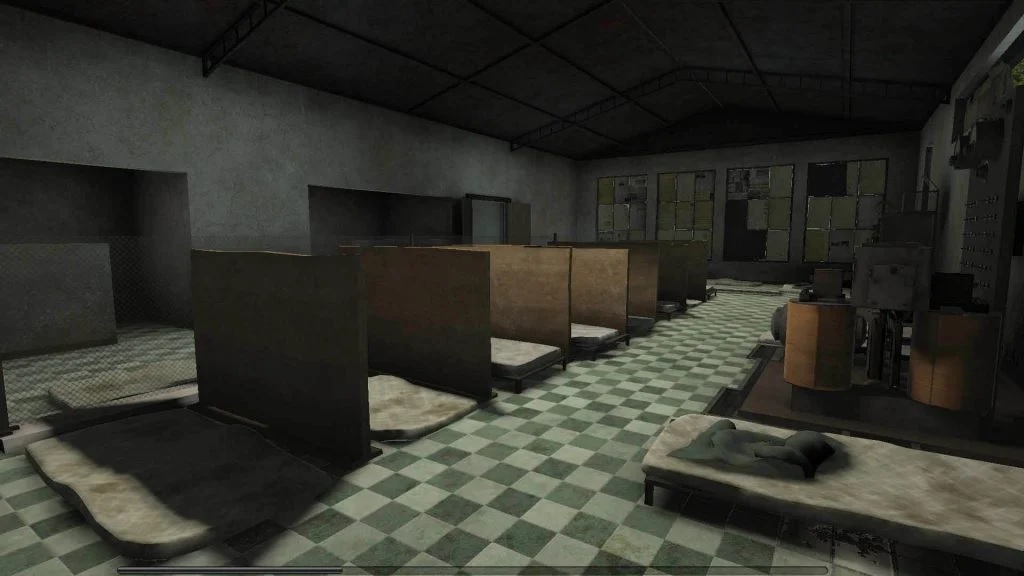 Reconstrucción digital del centro clandestino de detención "La Cacha", demolido en 1981, realizada por la Universidad Nacional de Quilmes y el Equipo Huella Digital.